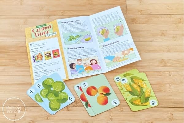 Clumsy Thief Junior: Math Card Game Review Clumsy Thief Junior Rules