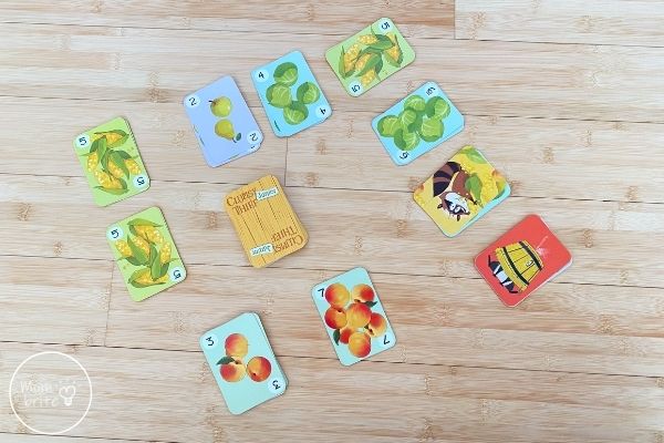 Clumsy Thief Junior: Math Card Game Review Clumsy Thief Junior Sum 10 Cards
