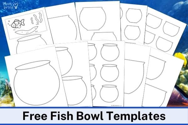 Free Printable Fish Bowl Templates | Mombrite