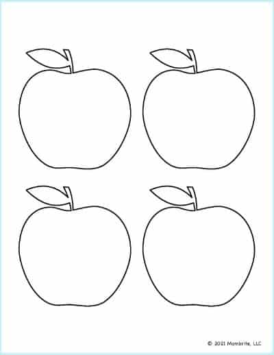 Medium Apple Template 2