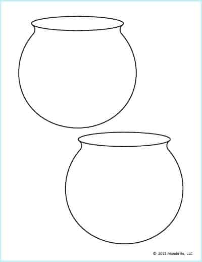 Medium Fish Bowl Template 1