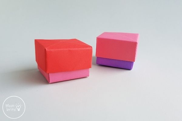 Origami Boxes with Lids