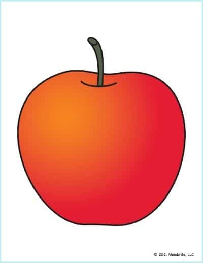 Free Printable Apple Templates And Outlines Mombrite Free Printable Apple Templates And Outlines Mombrite