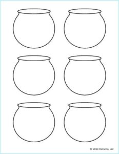 Free Printable Fish Bowl Templates Mombrite Free Printable Fish Bowl Templates Mombrite