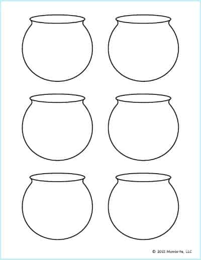 Small Fish Bowl Template 1