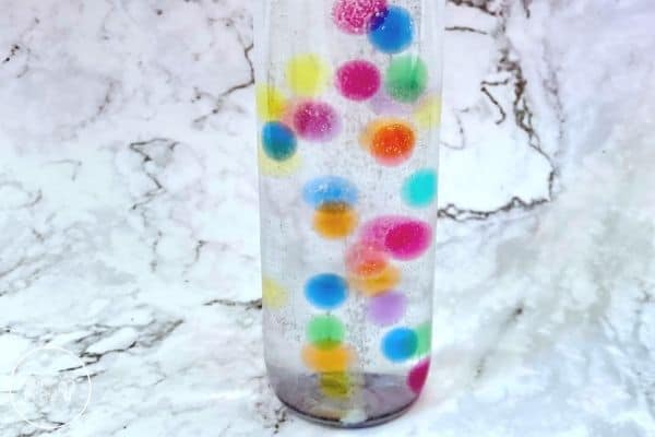 Water Bead Lava Lamp Drop