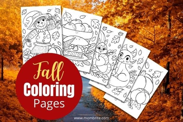 Fall Coloring Pages Printable