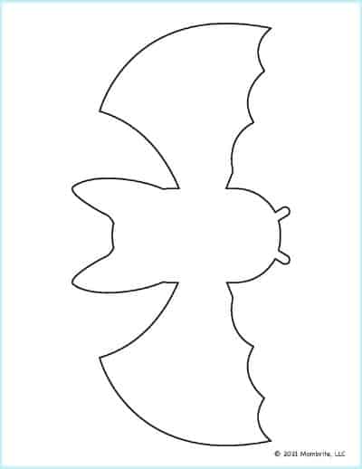 25 Free Printable Bat Templates Mombrite