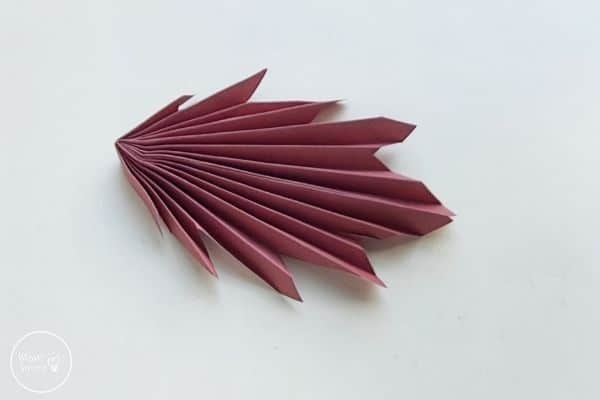 Origami Maple Leaf Step 11