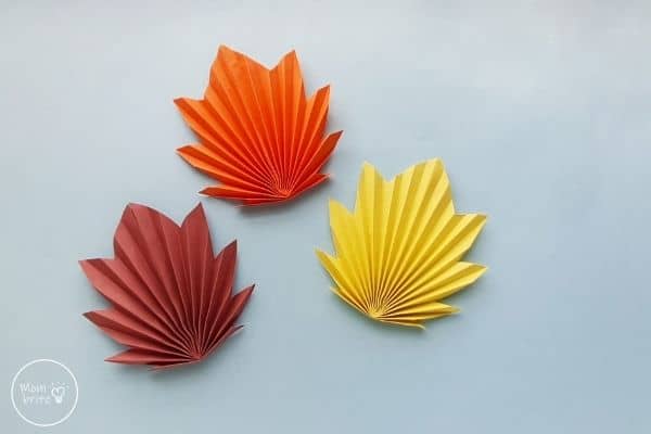 Origami Maple Leaves