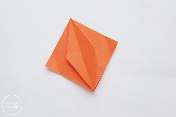Origami Pumpkin Step 11
