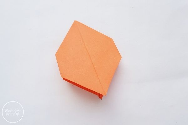 Origami Pumpkin Step 14