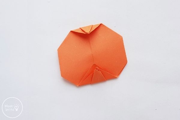 Origami Pumpkin Step 15