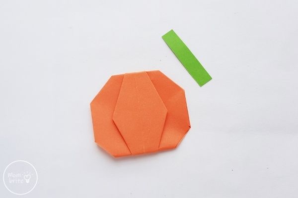 Origami Pumpkin Step 16