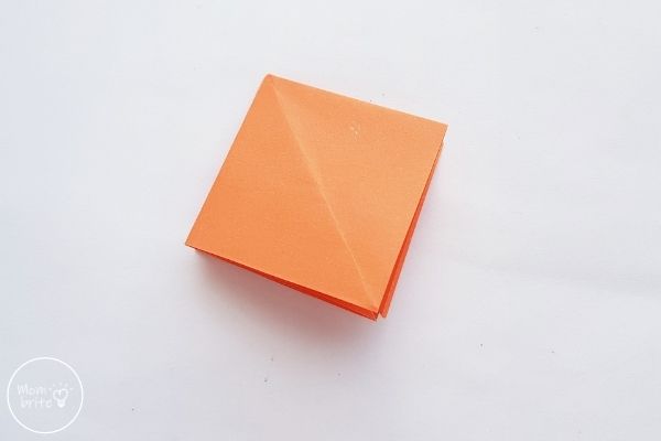 Origami Pumpkin Step 3