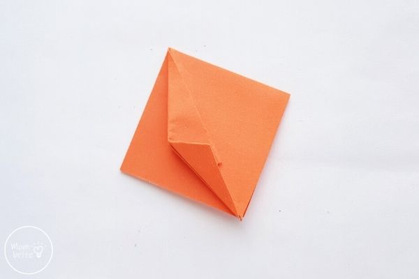 Origami Pumpkin Step 8