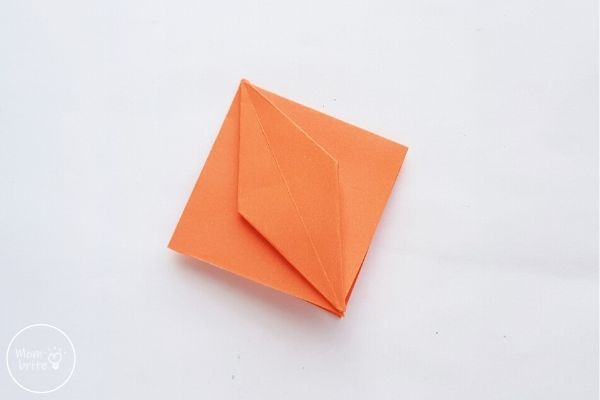 Origami Pumpkin Step 9