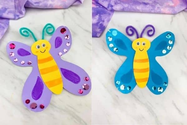 Paper Plate Butterfly Craft