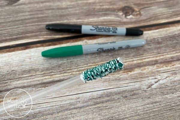 Straw Wrapper Worm Draw Caterpillar
