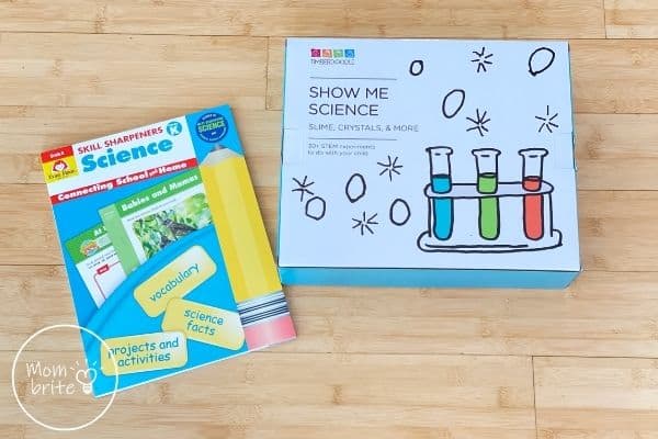 Timberdoodle Kindergarten Custom Curriculum Kit: Unboxing and Review Timberdoodle Kindergarten Science
