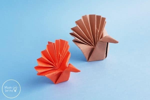 How to Make an Origami Turkey