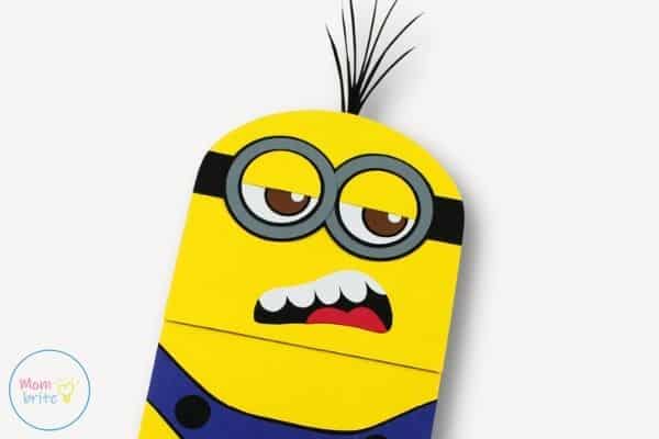 Kevin Minion Paper Bag Craft