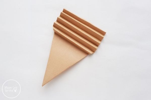 Origami Turkey Create Accordion Fold