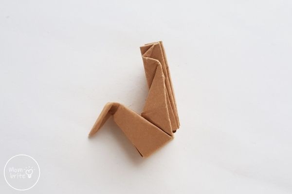 Origami Turkey Finish the Tail