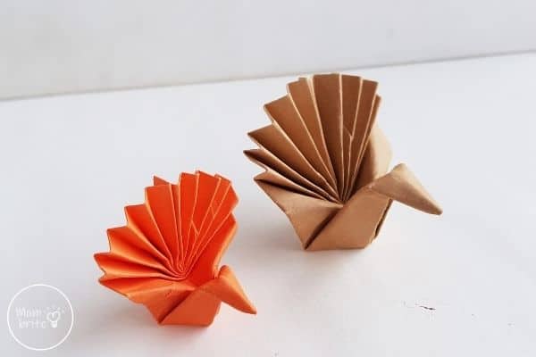 Origami Turkeys