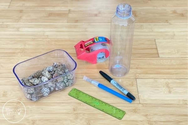 DIY Rain Gauge Materials