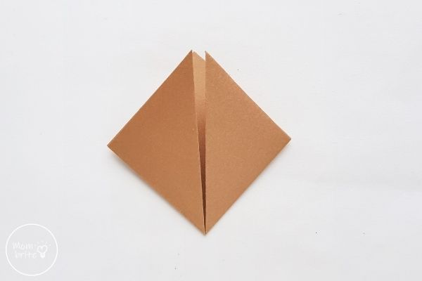 Origami Wolf Fold Corners Upward