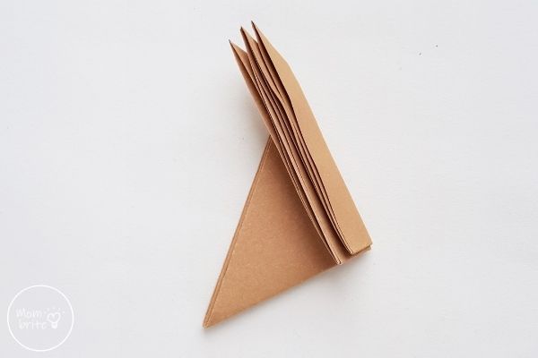 Origami Wolf Fold Open Side