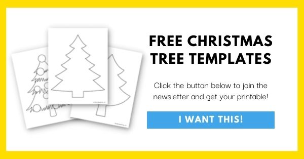 Christmas Tree Templates Email List Opt-In