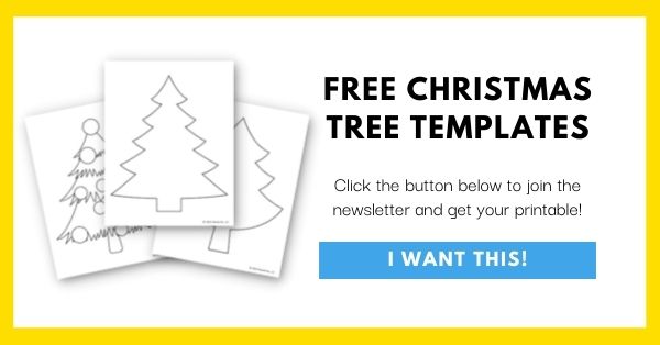 Christmas Tree Templates Email List Opt-In