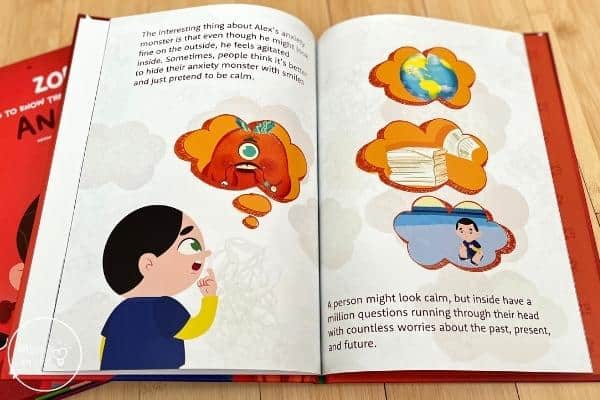 Playstories Anxiety Monster Book for Learning Social-Emotional Skills