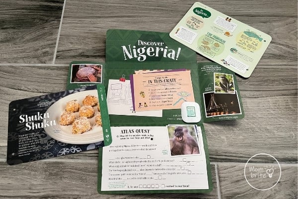 Atlas Crate Discover Nigeria Envelope