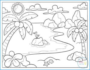 Free Printable Summer Coloring Pages For Kids