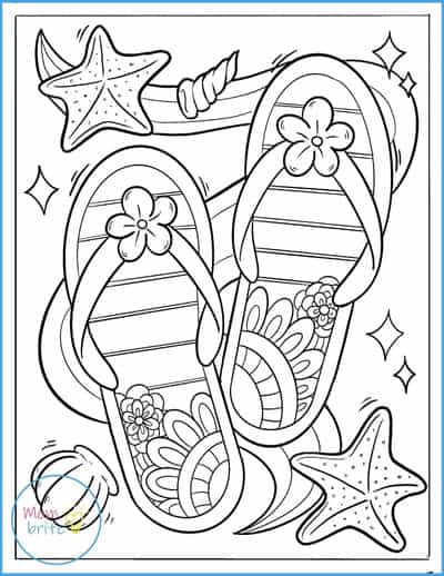 free printable summer olympic coloring pages