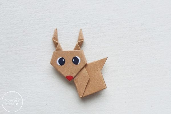 Origami Reindeer Step 15