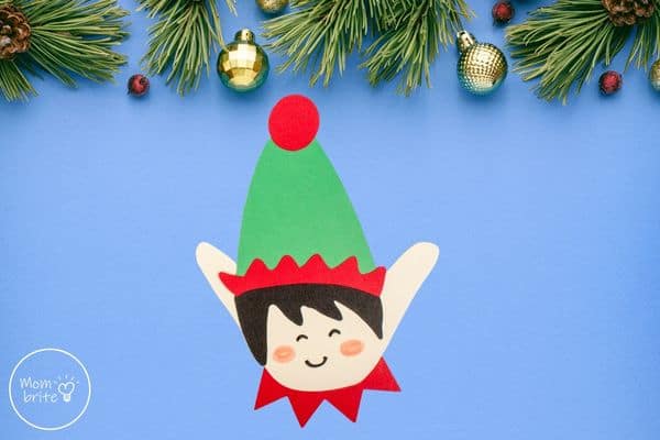 Elf Handprint Paper Craft