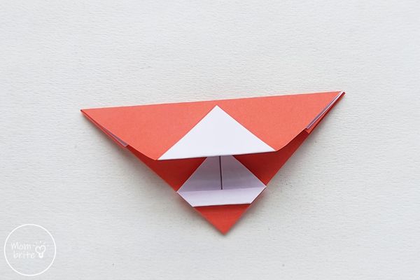 Origami Santa Step 14
