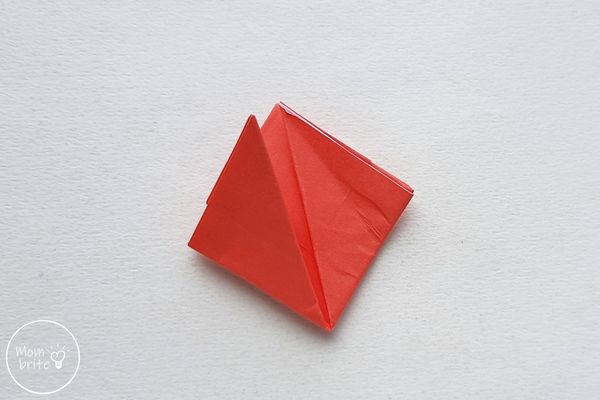 Origami Santa Step 18