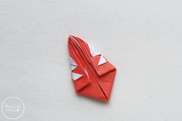 Origami Santa Step 19