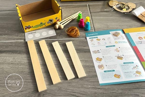 Koala Crate Xylophone Arrange Wood Boards