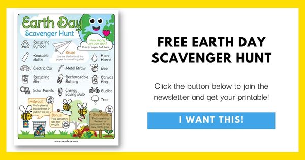 Free Earth Day Scavenger Hunt Opt-In