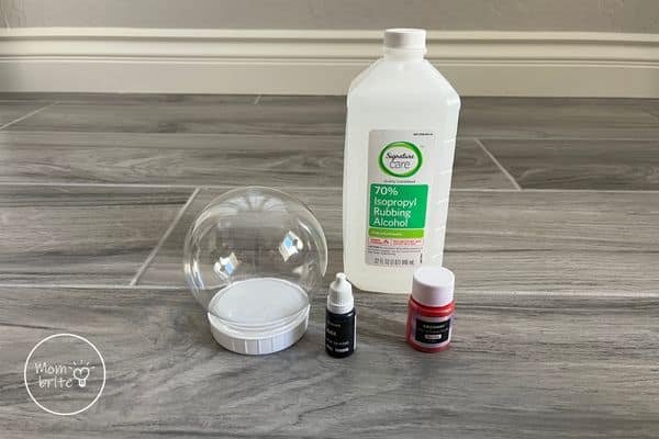 Color Changing DIY Crystal Ball Supplies