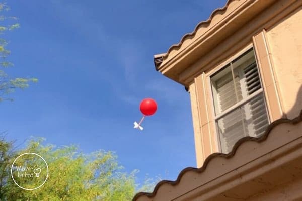 Flying Balloon Rocket