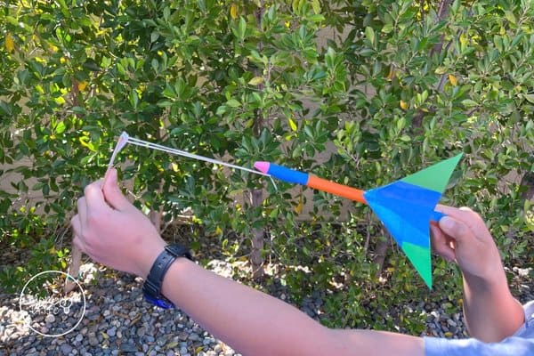 Homemade Slingshot Straw Rockets