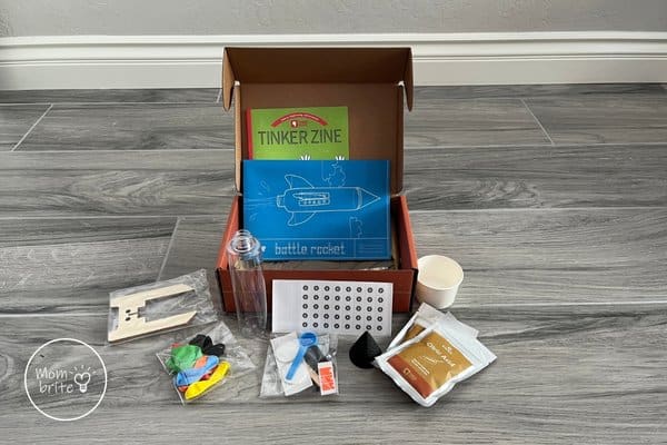 KiwiCo Tinker Crate Contents
