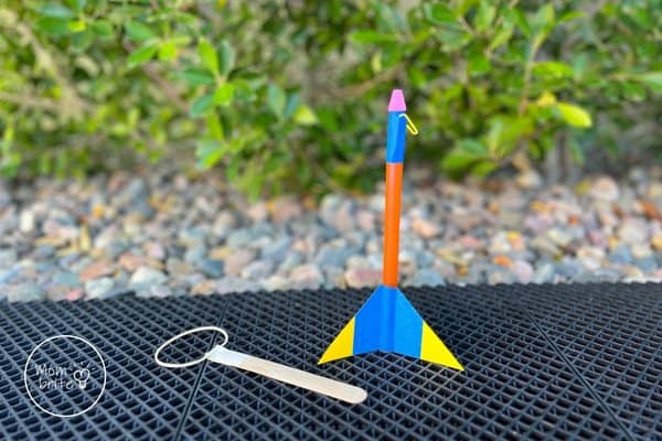 Slingshot Straw Rocket Experiment